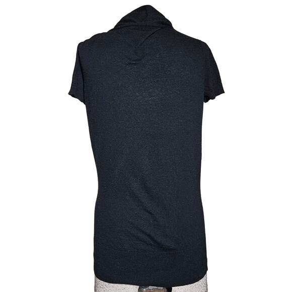 Banana Republic Black Wool and Cashmear Blend Sweater Size Medium - Picture 2 of 4